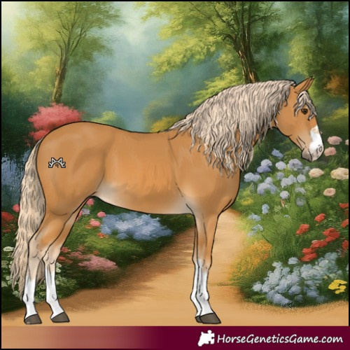 Horse Color:Palomino 