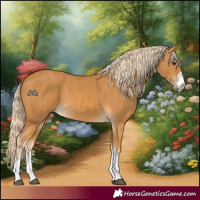 Horse Color:Palomino 