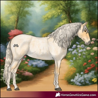 Horse Color:Palomino Roan 