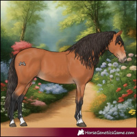 Horse Color:Bay 