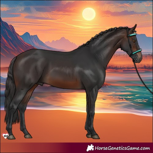 Horse Color:Brown 