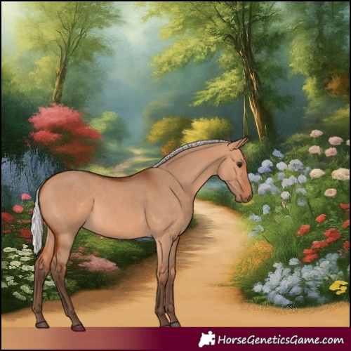 Horse Color:Silver Bay Dun 