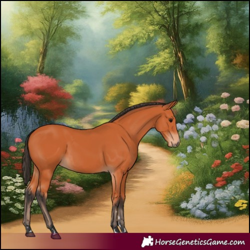 Horse Color:Bay 