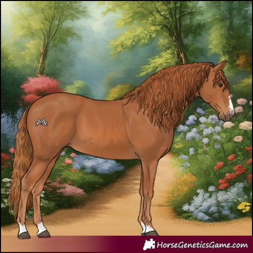 Horse Color:Chestnut 