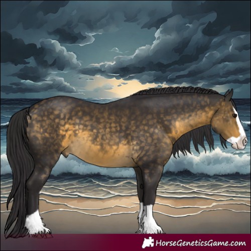 Horse Color:Buckskin Splash 