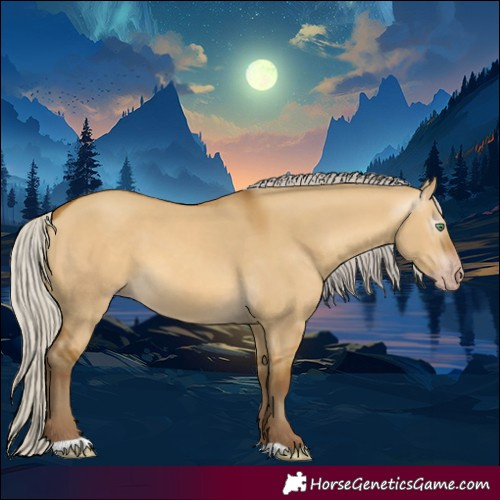 Horse Color:Gray Silver Sable Cream Champagne Dun 