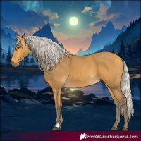 Horse Color:Silver Buckskin