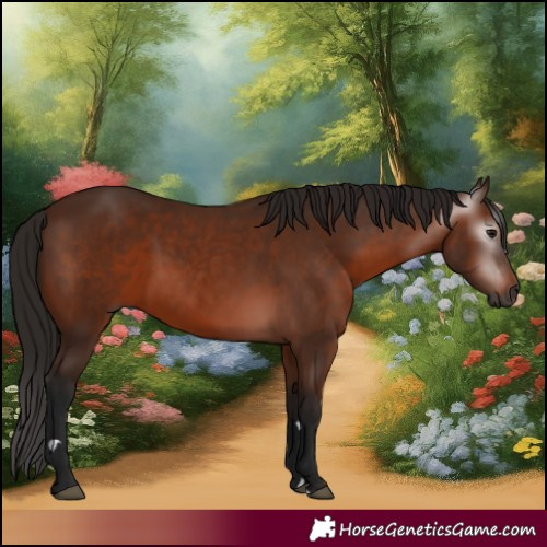 Horse Color:Gray Bay