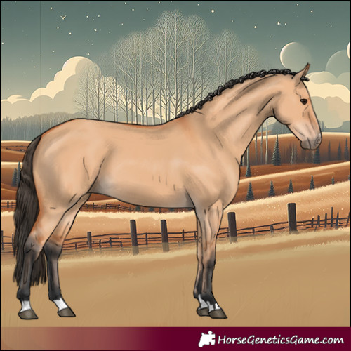 Horse Color:Bay Dun 