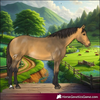 Horse Color:Buckskin 