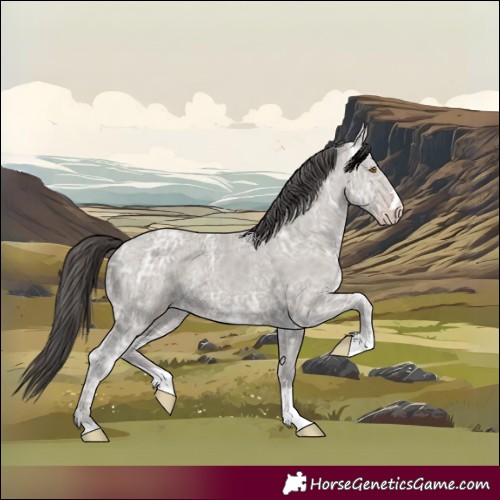 Horse Color:Classic Cream Champagne Ice