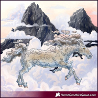 Horse Color:Classic Cream Champagne Ice 