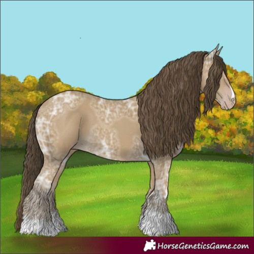 Horse Color:Classic Cream Champagne Ice 