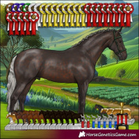 Horse Color:Silver Brown