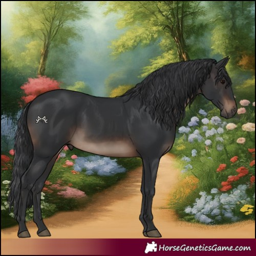 Horse Color:Brown 