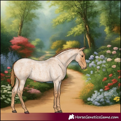 Horse Color:Red Roan 