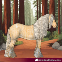 Horse Color:Palomino Dun Varnish  and Palomino Dun Varnish 
