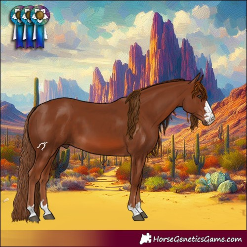 Horse Color:Chestnut 