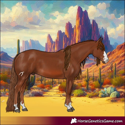 Horse Color:Chestnut 