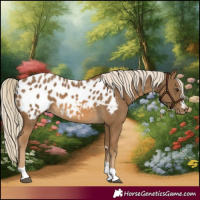 Horse Color:Chocolate Palomino Blanket
