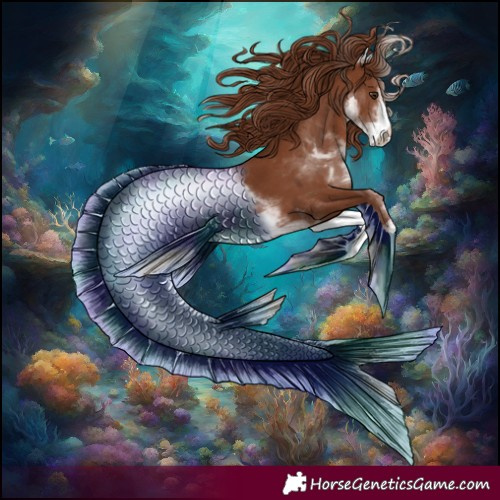 Horse Color:White Spotted Chestnut