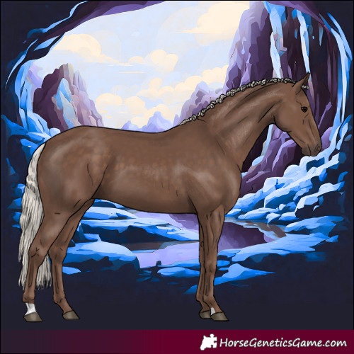 Horse Color:Silver Black 