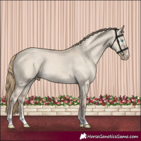Horse Color:Smoky Creme Dun