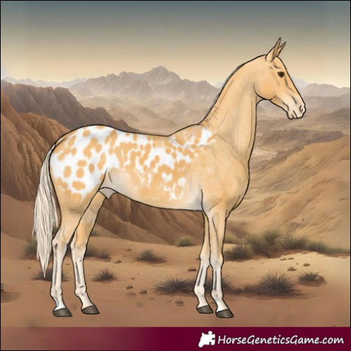 Horse Color:Palomino Appaloosa 
