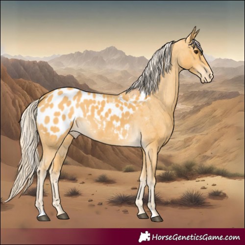Horse Color:Palomino Appaloosa 