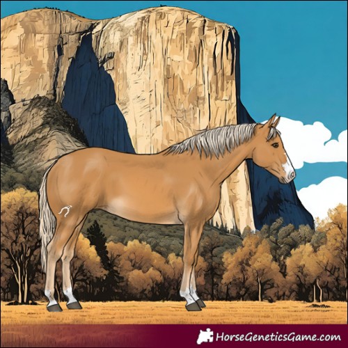 Horse Color:Palomino 