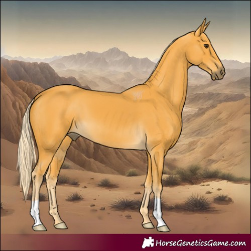 Horse Color:Palomino 