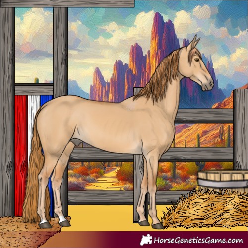 Horse Color:Red Dun 