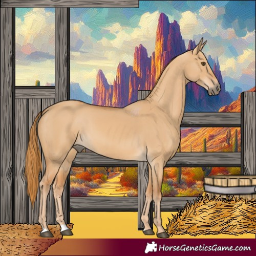 Horse Color:Red Dun 