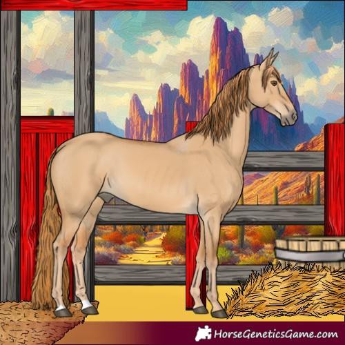 Horse Color:Red Dun 