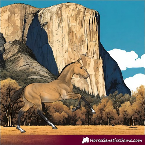 Horse Color:Buckskin 