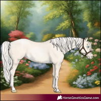 Horse Color:Silver Sable Cream Champagne Pearl Dun