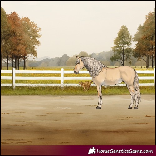 Horse Color:Palomino Dun 