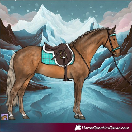 Horse Color:Chocolate Palomino 