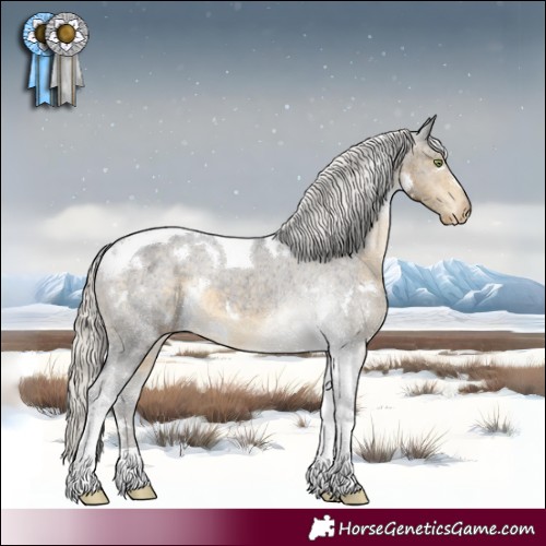 Horse Color:White Spotted Silver Buckskin Tobiano Appaloosa 
