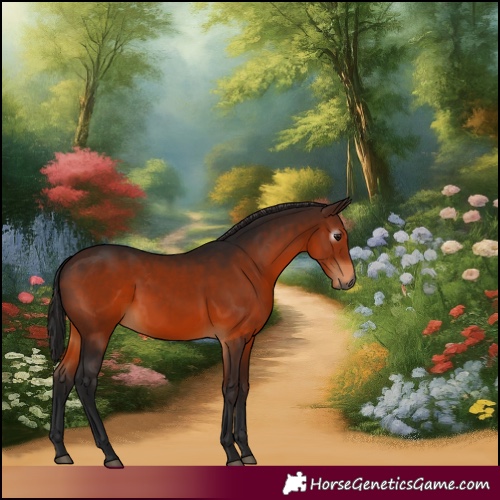 Horse Color:Gray Bay 