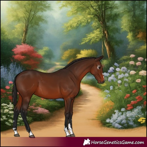 Horse Color:Gray Bay 