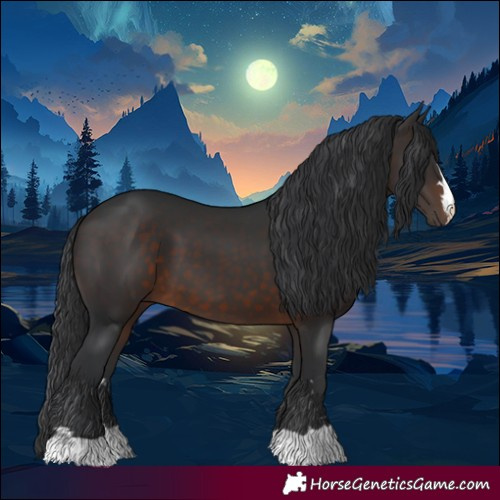 Horse Color:Brown 