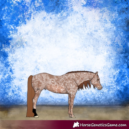 Horse Color:Chestnut Ice 