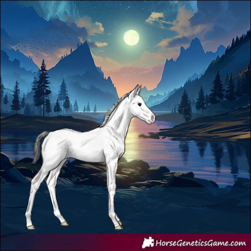 Horse Color:Brown Sabino Blanket Rabicano 