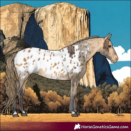 Horse Color:Buckskin Appaloosa 