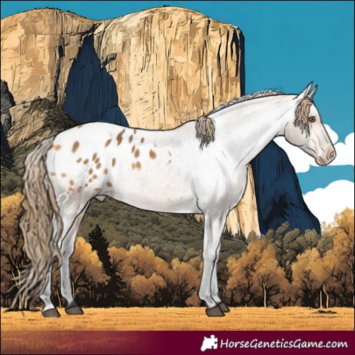 Horse Color:Buckskin Appaloosa 