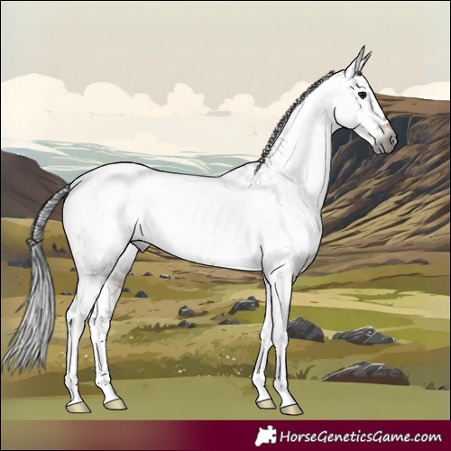Horse Color:Gray White Spotted Bay Tobiano Near Leopard 