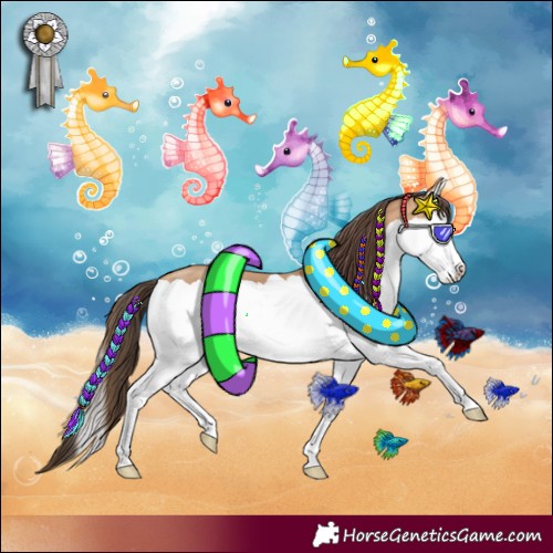 Horse Color:Amber Champagne Splash 