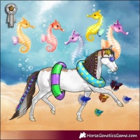 Horse Color:Amber Champagne Splash 