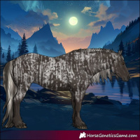 Horse Color:Liver Red Roan Mushroom and Liver Chestnut